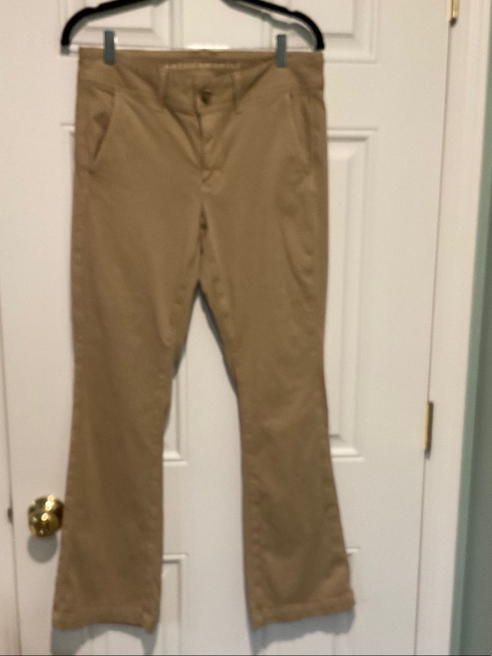 American Eagle Outfitters Tan kick boot cut